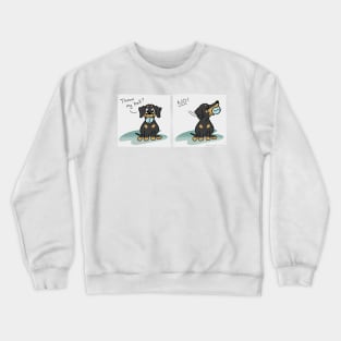 Throw My Ball?  - Sausage Prince Comics Crewneck Sweatshirt